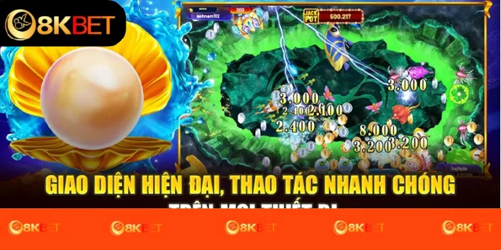 Giao diện hiện đại, thao tác nhanh chóng trên mọi thiết bị