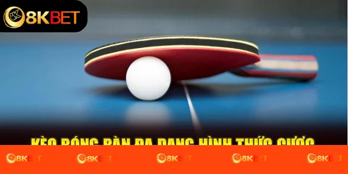 Kèo bóng bàn đa dạng hình thức cược