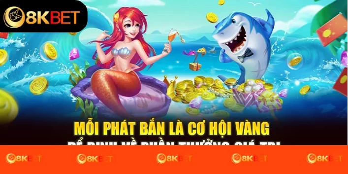 Mỗi phát bắn là cơ hội vàng để rinh về phần thưởng giá trị